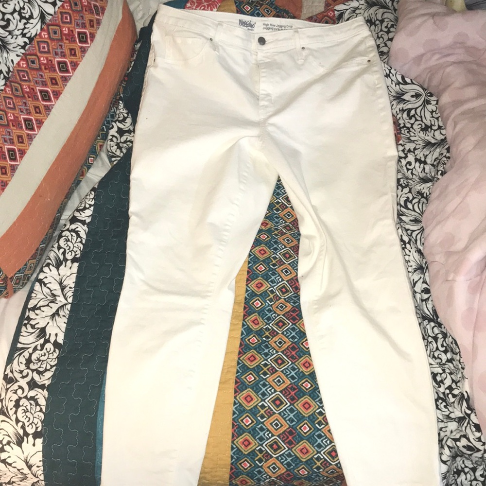 mossimo white jeans